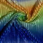 Ombre Silk Pleats - 2