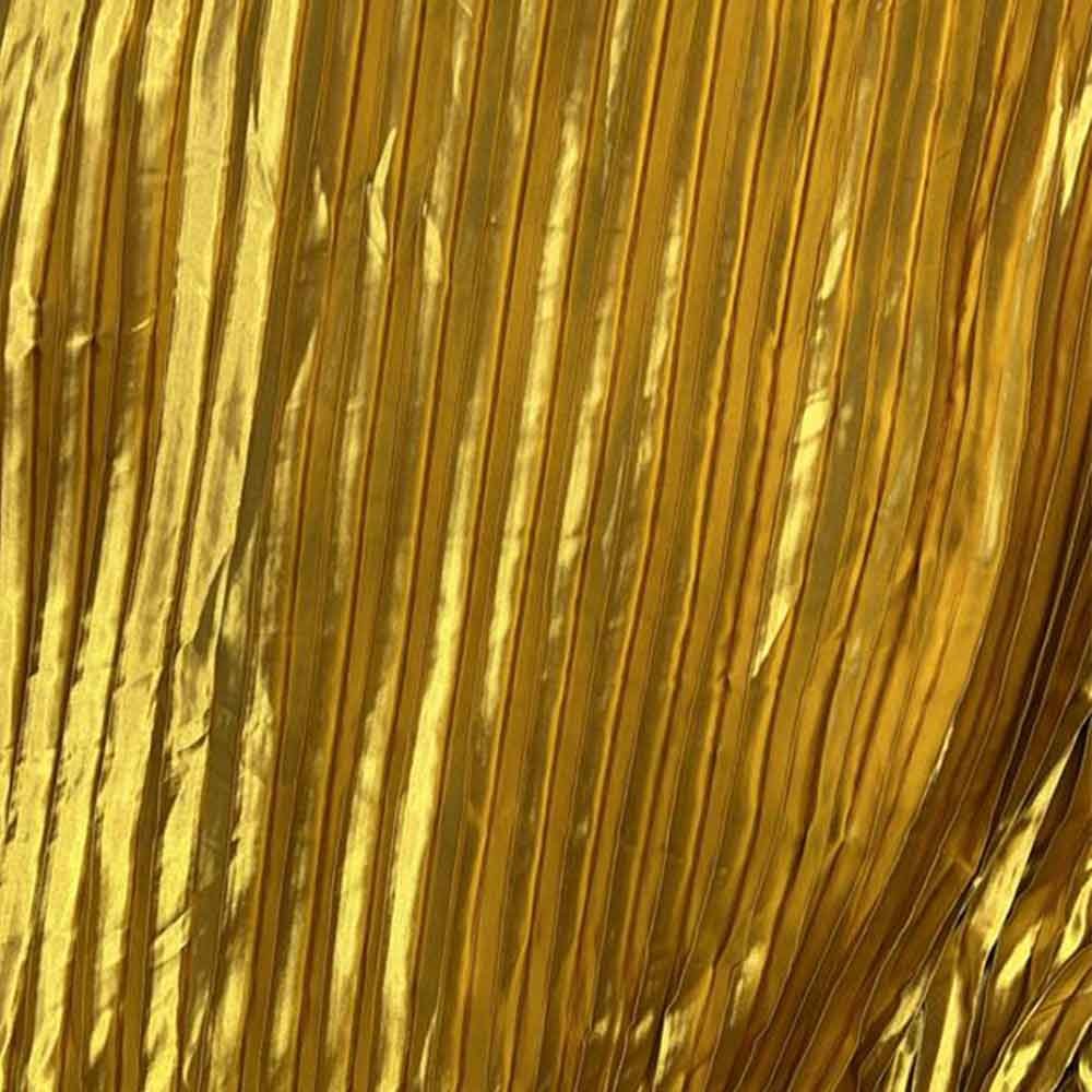 mustard-pleated-satin