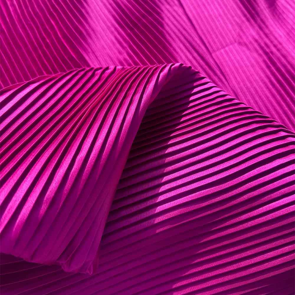pink-pleated-satin